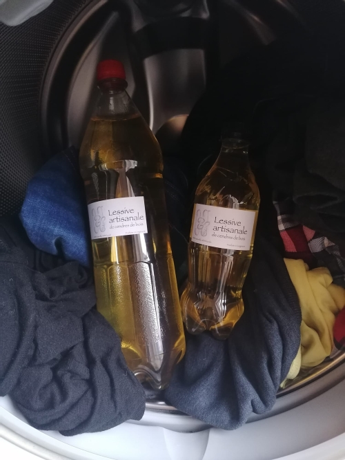 Lessive artisanale de cendres de bois, En VRAC (par litre)